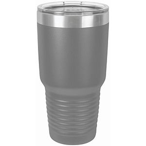 30 Oz. Dark Gray Vacuum Insulated Tumbler