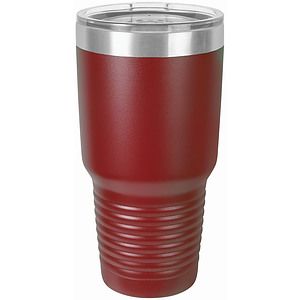 30 Oz. Maroon Vacuum Insulated Tumbler