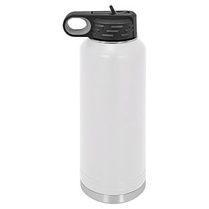 40 Oz. White Polar Camel Water Bottle