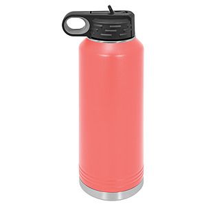 40 Oz. Coral Polar Camel Water Bottle