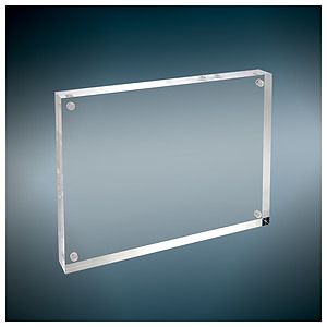 Clear Magnetic Acrylic Rectangle (8 x 6)