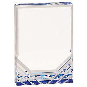 Blue Jewel Mirage Acrylic Award (5 x 7)