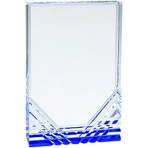Blue Jewel Mirage Acrylic Award (6 x 8)