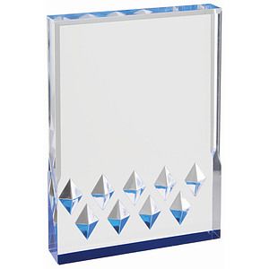 Blue Diamond Mirage Acrylic Award (5 x 7)