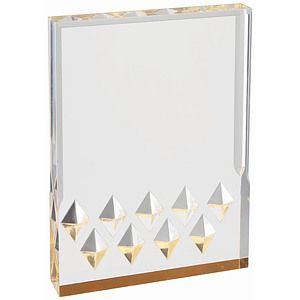Gold Diamond Mirage Acrylic Award (5 x 7)