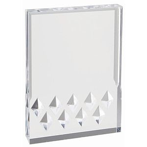 Silver Diamond Mirage Acrylic Award (5 x 7)