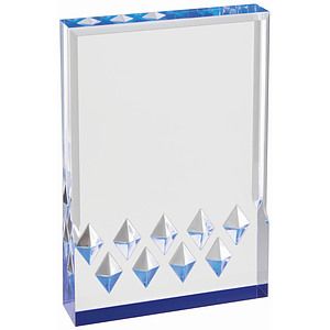 Blue Diamond Mirage Acrylic Award (6 x 8)