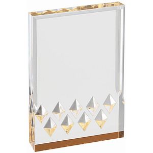 Gold Diamond Mirage Acrylic Award (6 x 8)