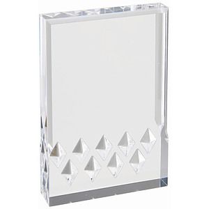 Silver Diamond Mirage Acrylic Award (6 x 8)