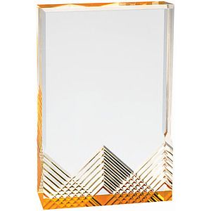 Gold Apex Mirage Acrylic Award (5 x 7)