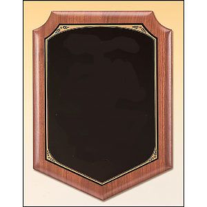 Walnut Shield Plaque (11 x 15)