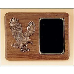 Walnut Plaque with Eagle Casting (11 x 15)