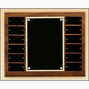 Walnut Frame Perpetual Plaque (12 x 15)