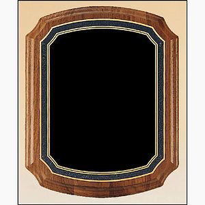 Walnut Notched Plaque (10.5 x 13)
