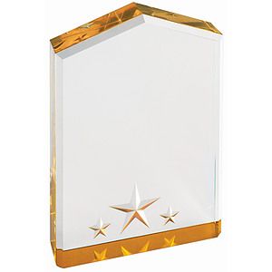 5 Gold Star Point Acrylic