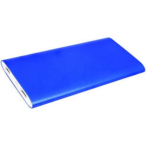 Blue 8000MAH Power Bank  Wireless Anodized Aluminum Charger with Power Cord