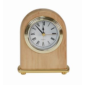 4 x 5 Red Alder Arch Desk Clock