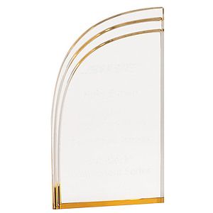 4 x 8 Gold Wave Acrylic