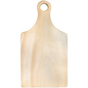 13 12 x 7 Full Color Paddle Shaped Wood Cutting Board