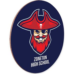 3.5 Gloss Hardboard Round Coaster