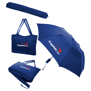 All-In-One Tote Bag  Folding Umbrella