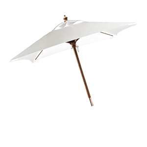 7' Wooden Market Umbrella