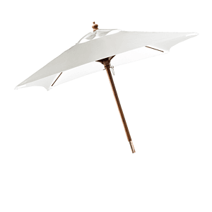 7' Wooden Market Umbrella