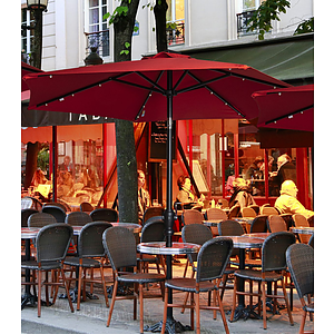 7' LED Market Umbrella