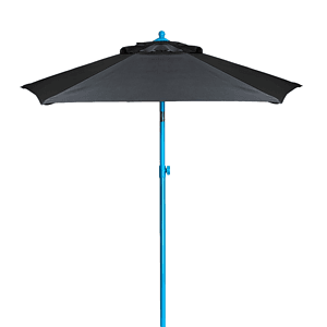 7' Colored Steel Market Umbrella