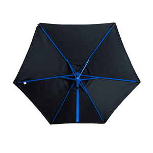 7' Colored Steel Market Umbrella