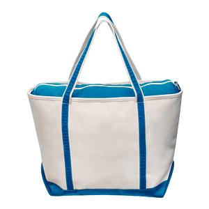 Sailway Large Zippered Tote Bag
