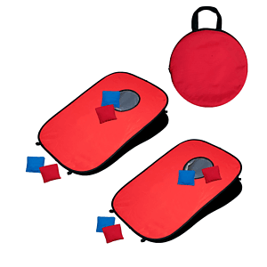 Portable Pop-Up Cornhole Game