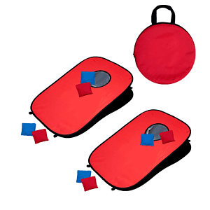 Portable Pop-Up Cornhole Game