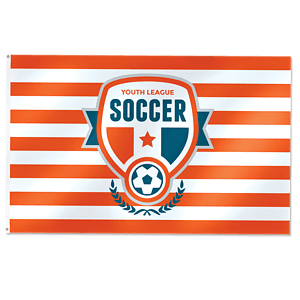 5' X 8' Sports Flag