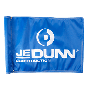 14" x 20" Full Color Golf Flag, 1 ply