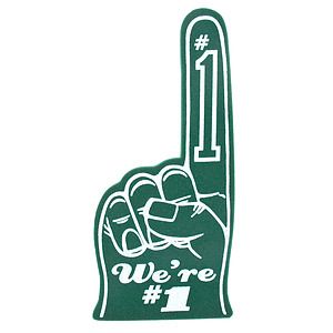 18" Classic #1 Foam Finger