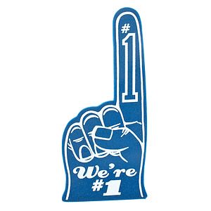 18" Classic #1 Foam Finger