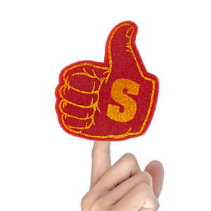 5" Thumbs Up Foam Mini