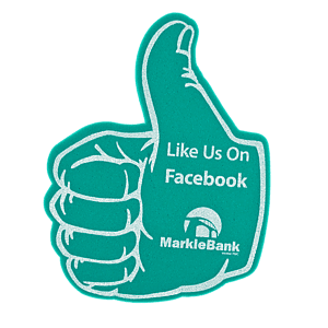 14" Thumbs Up Foam Mitt