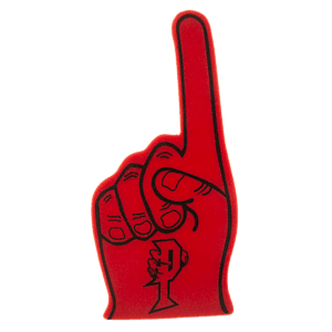 19" Classic #1 Foam Finger