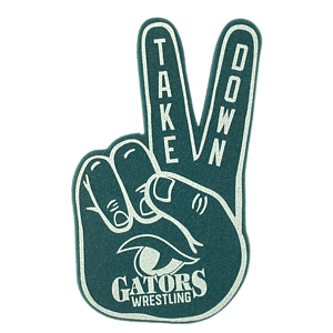17.5" Peace/Victory Foam Mitt