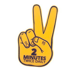 17.5" Peace/Victory Foam Mitt