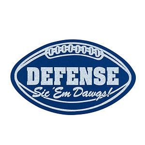 17" Football Foam Mitt
