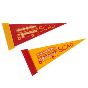 4" x 10" Full Color Felt Pennant