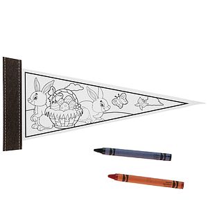 Pennants - 4" x 10" Color Me