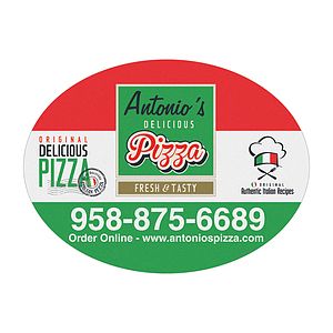 18" x 24" Oval Vehicle Magnet