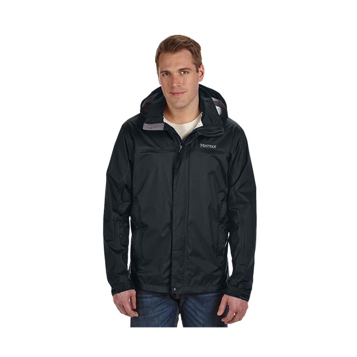B41200 Black Marmot Men's PreCip Jacket