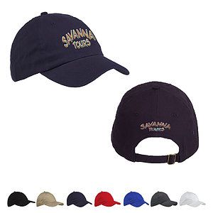 Big accessories 6-panel brushed twill 