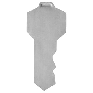 Key Shape Stress Ball