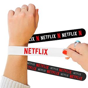 Pantone Matched Silicone Slap Bracelets
